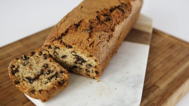 Photo of Receta de pan de plátano con chocolate en el campamento